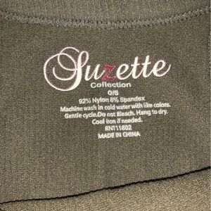 olive green suzette tank top